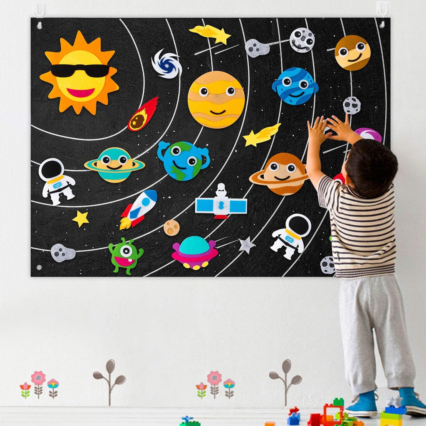 Brainer Toys™ - Pizarra de fieltro